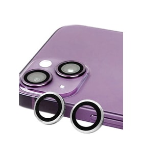 iPhone 13 Mini Raze Metal Kamera Lens - Gümüş