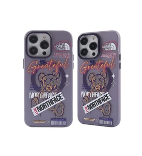 Newface Apple iPhone 14 Pro Kılıf Apollo Magneticsafe Desenli Kapak - Apollo Mor - 2