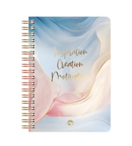 Marble Spiralli Defter Kareli Inspiration 17x24 cm