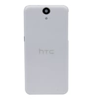 Htc One E9 Arka Kapak Yapışkanlı Pil Batarya Kapağı - Siyah