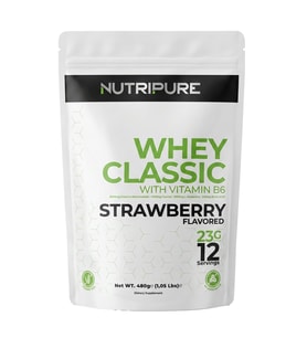 Nutripure Whey Classic Çilek Aromalı 480 Gr