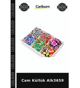 Özel Üretim Şık Modern Ev Dekorasyon Aksesuar Cam Küllük Alk3659