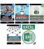 KODLAB YAYIN SÜPER EXCEL EĞİTİM SETİ (Siyah - Beyaz)