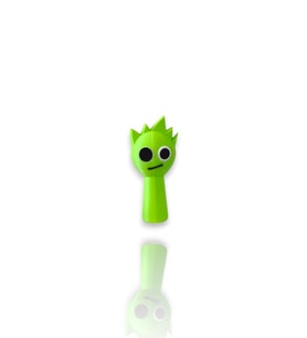 Sprunki Effects Karekterleri Kaliteli Baskı 7 cm Lime, Brud, Sky, Gray, Garnold (Fıstık Yeşili)