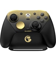 G7 Pro Wired Controller for Xbox Series XS, Xbox One, Wireless Gamepad for PC&Android with TMR Sticks, Hall Effect Analog Triggers, 1000Hz Polling Rate, 3.5mm Audio Jack - Golden