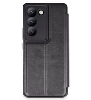 V30 Lite 4G Kılıf Flip Cover - Siyah