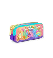CORAL HIGH 31054 MİLKA DONDURMA DESENLİ İKİ BÖLMELİ KALEM ÇANTASI