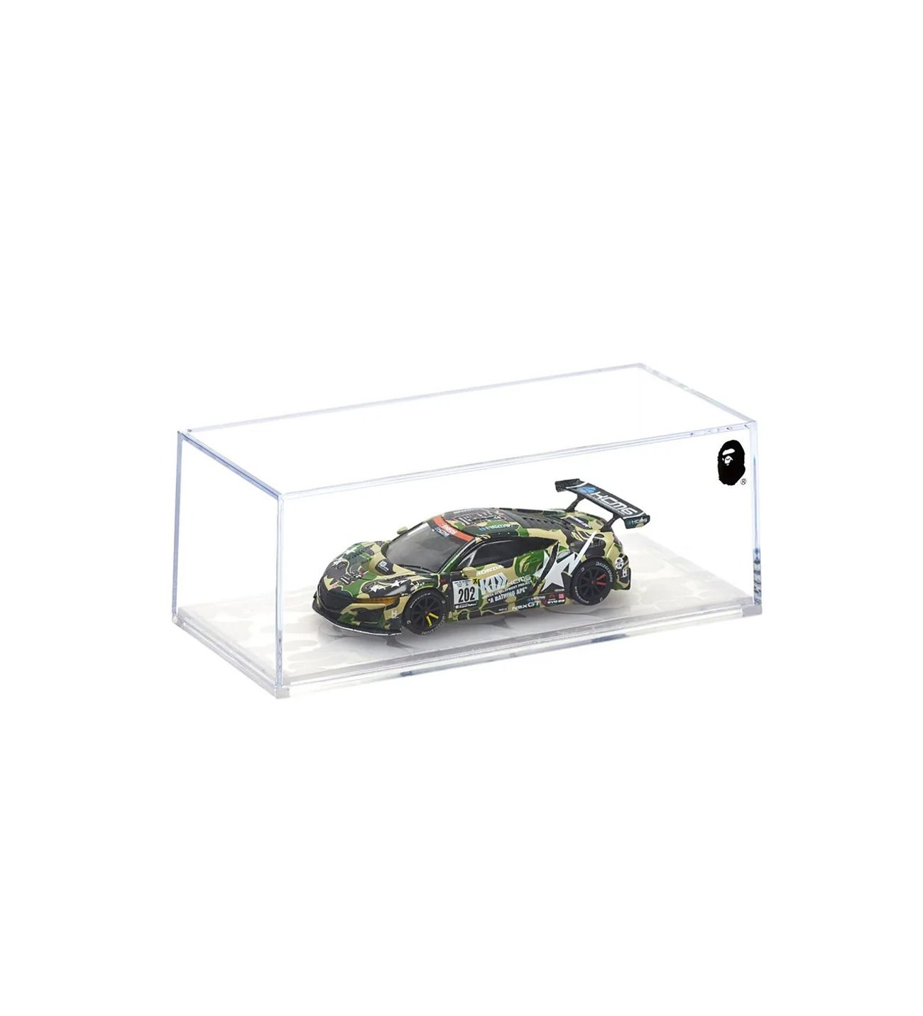 Pop Race 1/64 Honda NSX GT3 EVO22 KCMG BATHING APE