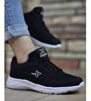 X-Step Unisex Fileli Ortopedik Spor Ayakkabı