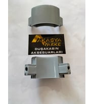 DUŞAKABİN KÖŞE TAKOZU BELLA SERİSİ 2 ADET GRİ RENK