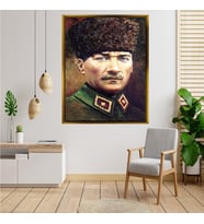 ÇERÇEVELİ ATATÜRK TABLO S757