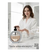 Sıvı Sabunluk – Kırık Beyaz Renk, 350 Ml, Tasarım 722350