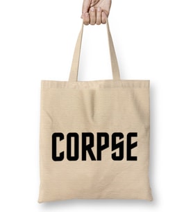 Corpse Corpse Corpse Husband Bez Çanta Uzun Saplı