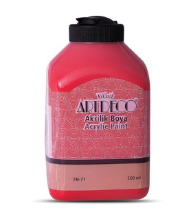 Artdeco 500 Ml Kırmızı 3016 Akrilik Boya