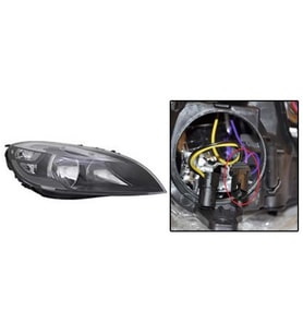 VOLVO V40 ÖN FAR ELEKTRİKLİ MOTORLU SİNYALİ KABLOLU SAĞ 12- VOL1040040
