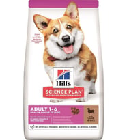 Hill's Kuzulu ve Pirinçli Küçük Irk Yetişkin Köpek Maması 1,5kg (Beyaz)