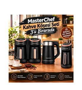 MasterChef Kahve Köşesi Seti 3’ü Birarada
