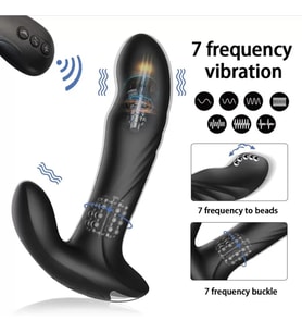 PROSTATE MASSAGER Kablosuz Kumandalı Şarjlı Hareketli Perine ve Prostat Masaj Vibratör