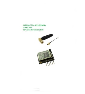 433.92MHZ Ask/ook Rf Alıcı Seti (NRX04CFS4-SET)