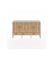Arges Konsol 6 Raflı 3 Çekmeceli 4 Kapaklı 176x30x99 Aytaşı-Çam