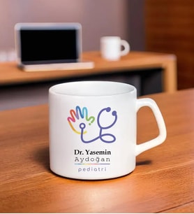 İsme Pediatri Doktor Temalı Espresso Bardak