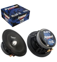 Dynamat Killer-25 Oto Midrange 25cm 350 Watt RMS (2 Adet) (Siyah)