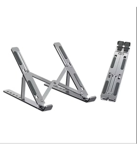 Macbook Laptop Bilgisayar Standı Notebook Özel Yükseltici Stand Tablet Tutucu Ayarlı Metal Metal Stand