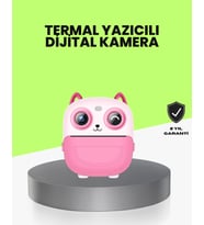 Termal Baskı Özellikli Çocuk Kamerası 1080P Video Destekli