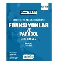 Okyanus Yayınları Tyt-Ayt Konutik Foksiyon Ve Parabol Soru Bankası