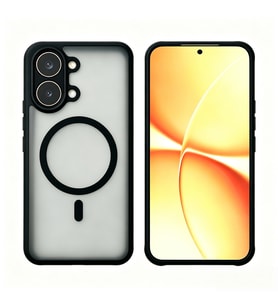 Lexroo Xiaomi Poco X8 Pro Max Kılıf M-Safe Şarj Özellikli Kamera Korumalı Lunex Kılıf - Siyah