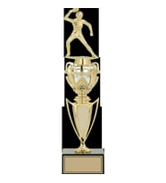ODAK KUPA - Figürlü Kupalar - Masa Tenisi Kadın Figürlü Kupalar FG-044 C - 37 cm