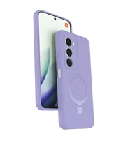 Xiaomi Redmi 15 4G Regal Magsafe Standlı Kapak - Lila