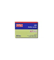 Deffter İndex Kartı A7 Sarı Kareli Dndf 643448
