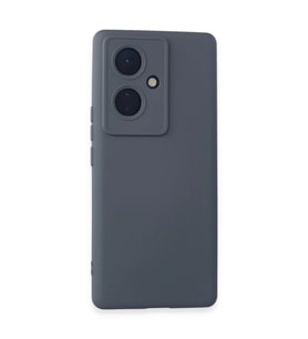 Vivo V29 Lite Kılıf Nano İçi Kadife Silikon - Gri