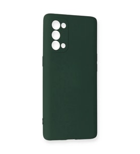 Reno 5 Pro Kılıf Nano İçi Kadife  - Koyu Yeşil