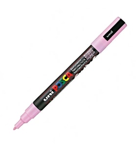 UNİ POSCA SU BAZLI POSTER MARKER 0.9-1.3 AÇIK PEMBE PC-3M