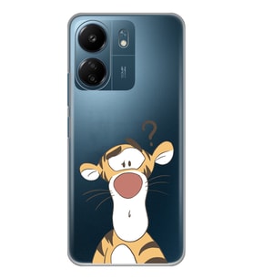 Xiaomi Redmi 13C Uyumlu Tigger Tasarımlı Şeffaf Telefon Kılıfı