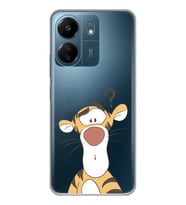 Xiaomi Redmi 13C Uyumlu Tigger Tasarımlı Şeffaf Telefon Kılıfı