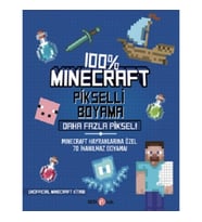 %100 Minecraft Pikselli Boyama Daha Fazla Piksel!