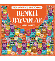 Renkli Hayvanlar - Yetişkinler İçin Boyama