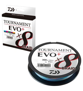 Daiwa Tournament EVO+ 8B Multicolor 300m İp Misina 0.20mm 18kg