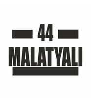 44 Malatyalı Araba Sticker siyah 16x9 CM (Siyah)