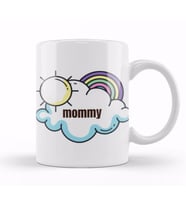 MOMMY DAY Rainbows Kupa Bardak Porselen