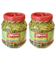 Mevsim Acı Biber Tursusu 1350 gr x 2 Adet