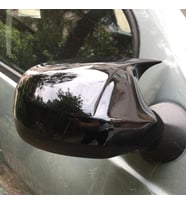 Sts Oto Aksesuar Dacia Sandero 2009-2020 Batman Yarasa Ayna Kapağı Piano Black Abs Plastik