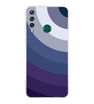 Huawei Y6 p  Kamera korumalı Kapak Renk Cümbüşü Tasarımlı  Şeffaf Kılıf