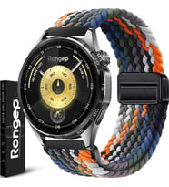 [Örgü Loop] Huawei ile Uyumlu 22mm Kordon GT6/GT6 Pro/GT Runner 2/GT5/5 Pro/GT4/GT3/3 Pro 46mm için Manyetik Toka GT6 Pro Kordon Terletmeyen Elastik Kumaşlı GT6 46mm Kordonu