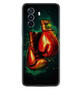 Huawei Nova Y70 Y90 Nova 9 SE  Kılıf Desemli Silikon Boks Eldiveni 1763