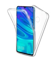 Huawei Y7 Prime 2019 Çift Taraflı Silikon Kılıf Şeffaf