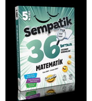 5.sınıf Sempatik Matematik 36 Haftalık Kazanım Denemeleri